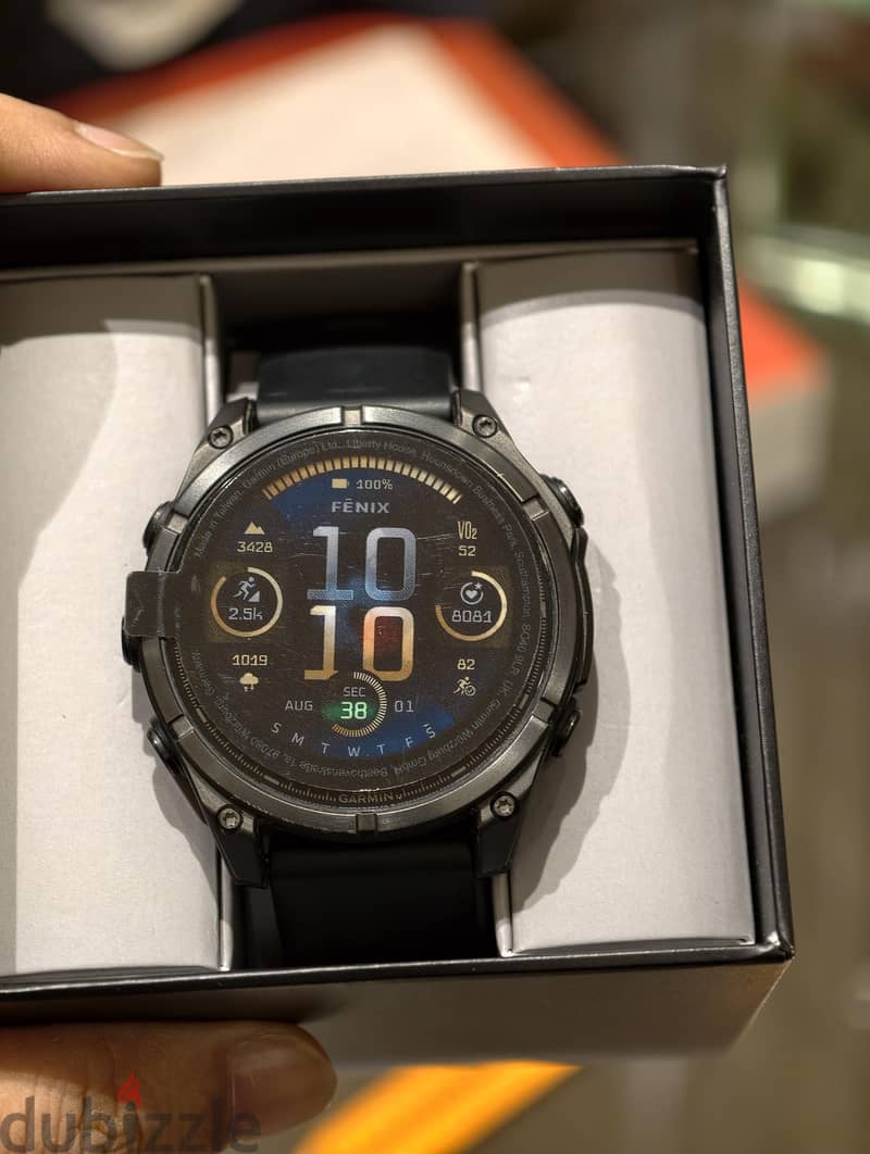 Garmin Fenix 8 47 mm DLC titanium sapphire 2