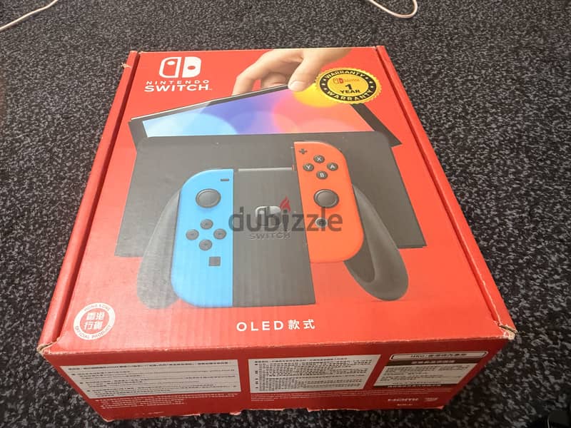 Nintendo Switch OLED – BD 90 | 2 Games + Free Hard Case 5
