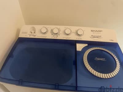 غسالة شارب Sharp Aerojet سعة 14 كيلو للبيع