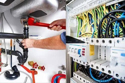 plumbing electrical carpenter paint tile fixing all work services 5