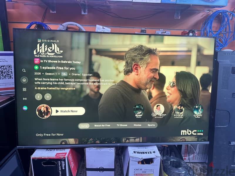 Class pro tv like new 65 inch 4