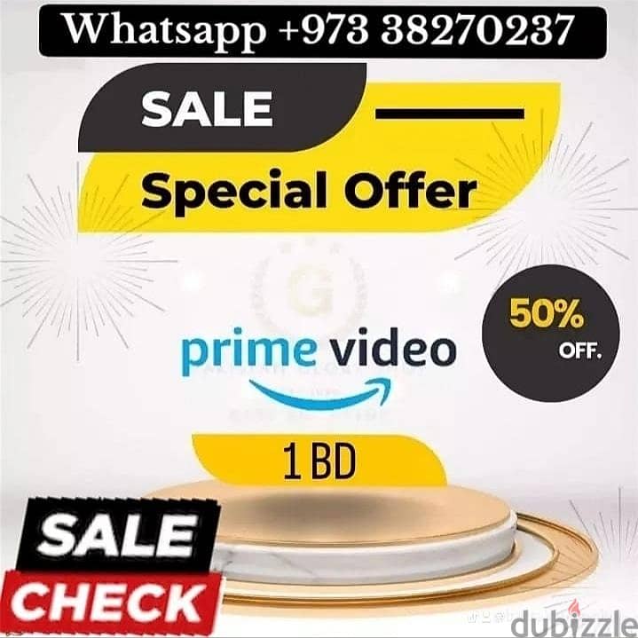 Netflix + Prime video 2 bd both Account subscriptionnss 1 MONTH 4K 2
