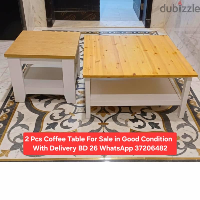 Dining table with 4 chairs & other items for sale with Delivery 19