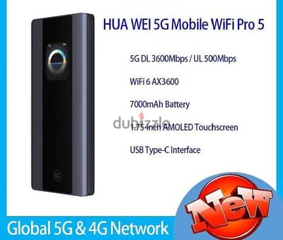 5G+ Huawei Brovi MiFi