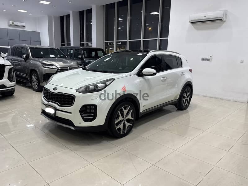 Kia Sportage 2018 White 1