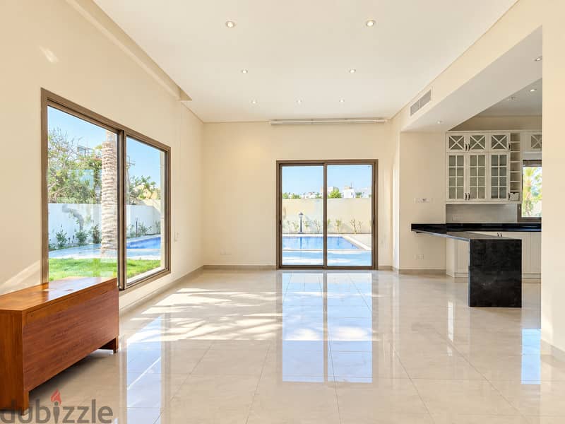 4BR Villa | Saar | Semi-Furnished | Private Pool & Garden 2