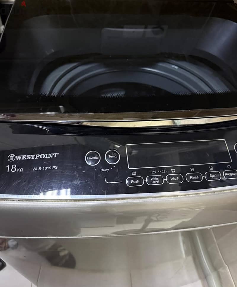 washing machine west point 18 Kg 2