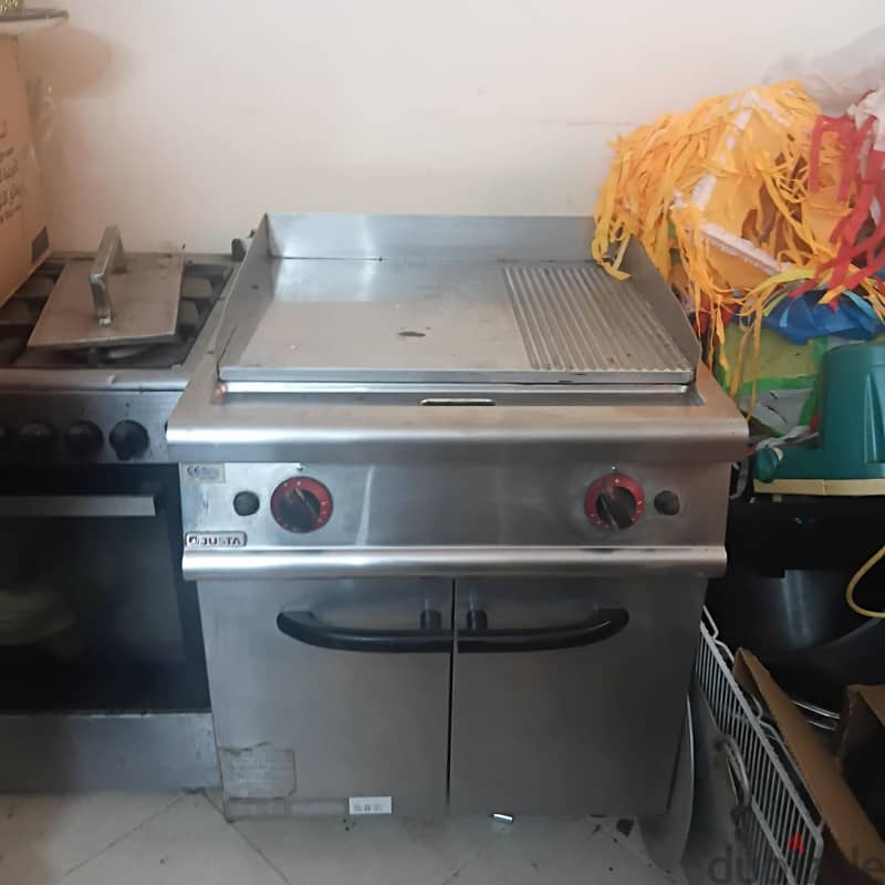 Pizza Oven & flat top Griddle 2