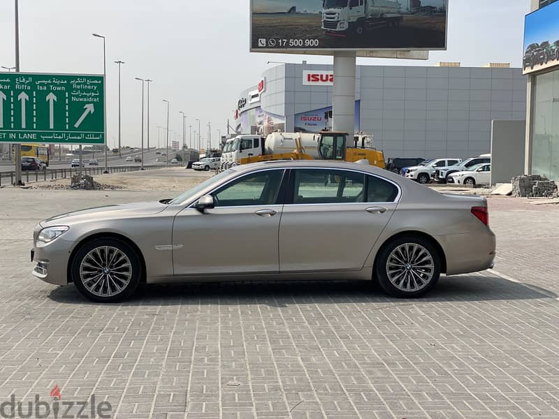 BMW 730Li  2015 Silver 3