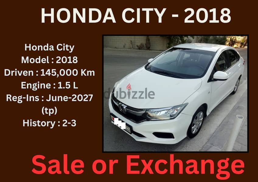 Honda City 2018 White 1.5 L Well Mainatained Urgent Sale 8