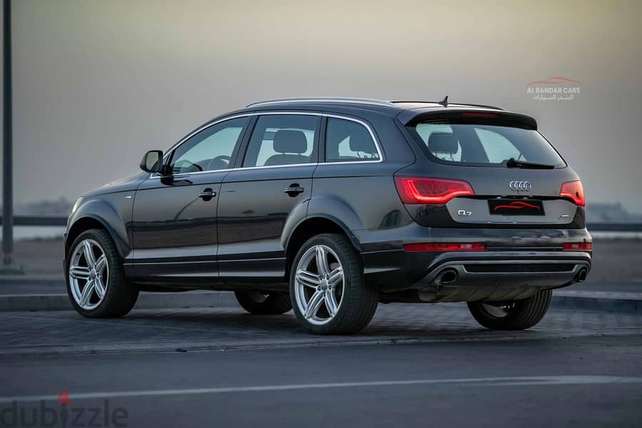 Audi Q7 2015 Grey  S-Line  Top Option  V6  Full Insurance  BahrainSpec 4