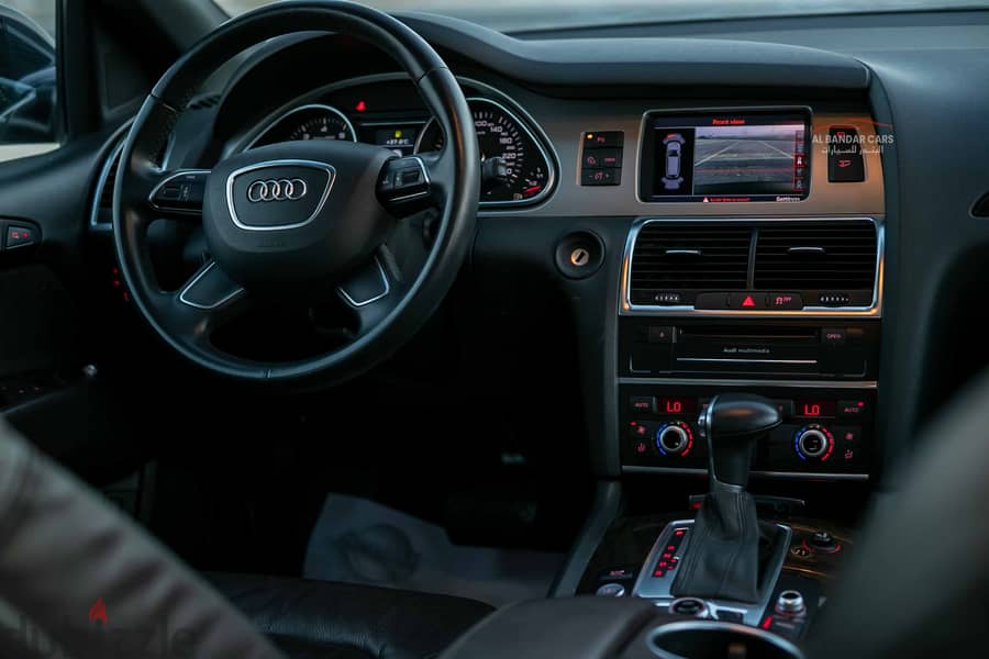 Audi Q7 2015 Grey  S-Line  Top Option  V6  Full Insurance  BahrainSpec 13