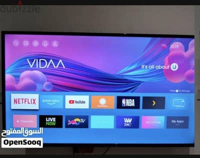 50"4K ANDROID VIDDA NEW condition