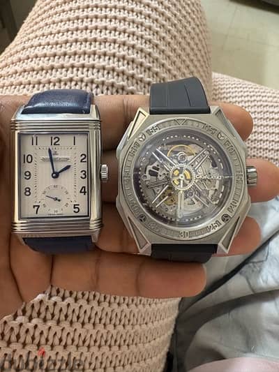 JLC REVERSO DUO FACE SUPER CLONE AND CIGA DESIGN WATCH ORIGINAL