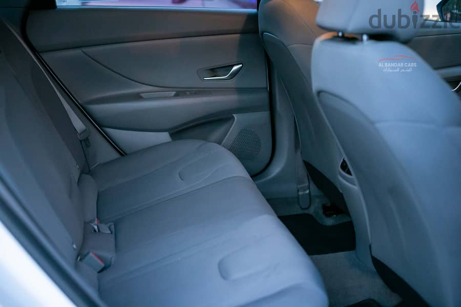 Hyundai Elantra 2023 White | Low Mileage | Full Insurance | Bahrain Sp 14