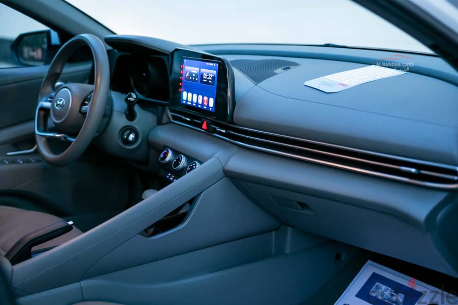 Hyundai Elantra 2023 White | Low Mileage | Full Insurance | Bahrain Sp 15