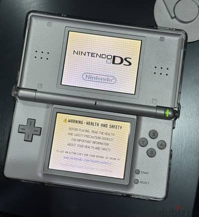 Nintendo silver dslite original japanese with cover pen