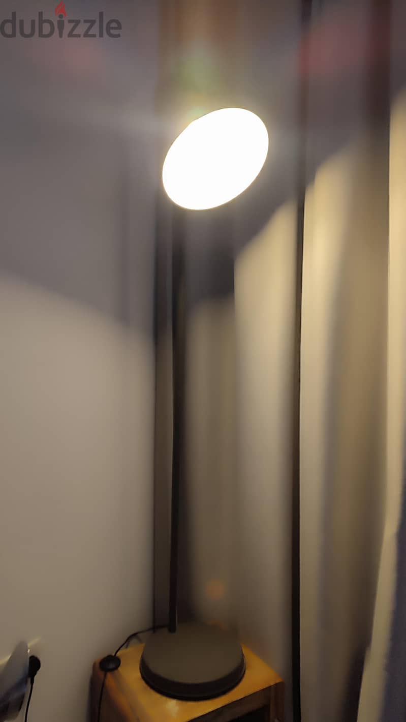 IKEA Hektar dark gray Floor Lamp — 18 BD 1
