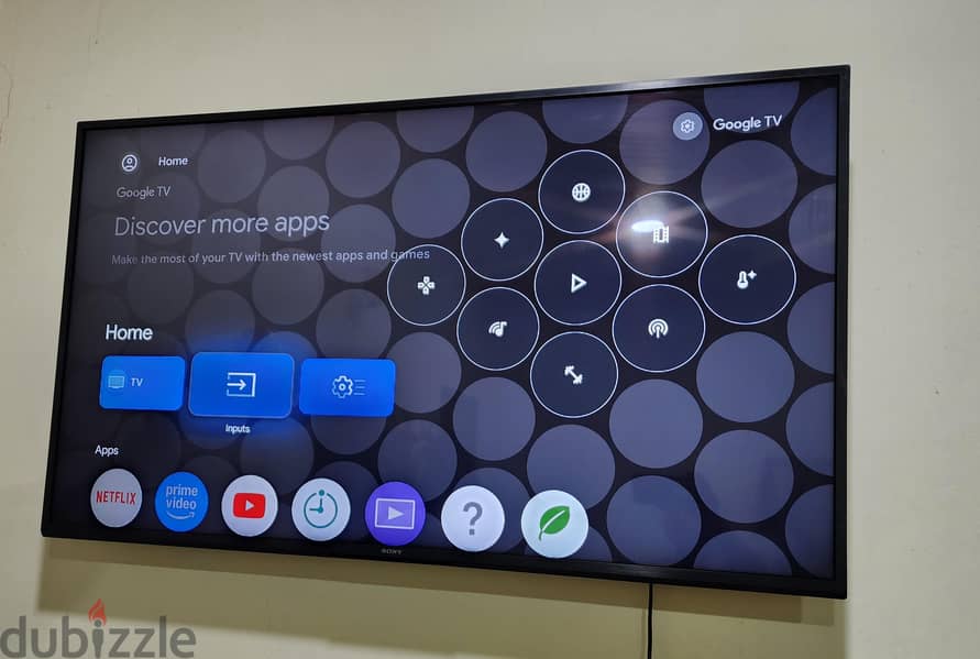 sony 55 inch smart 4k ULTRA google tv for sale 2