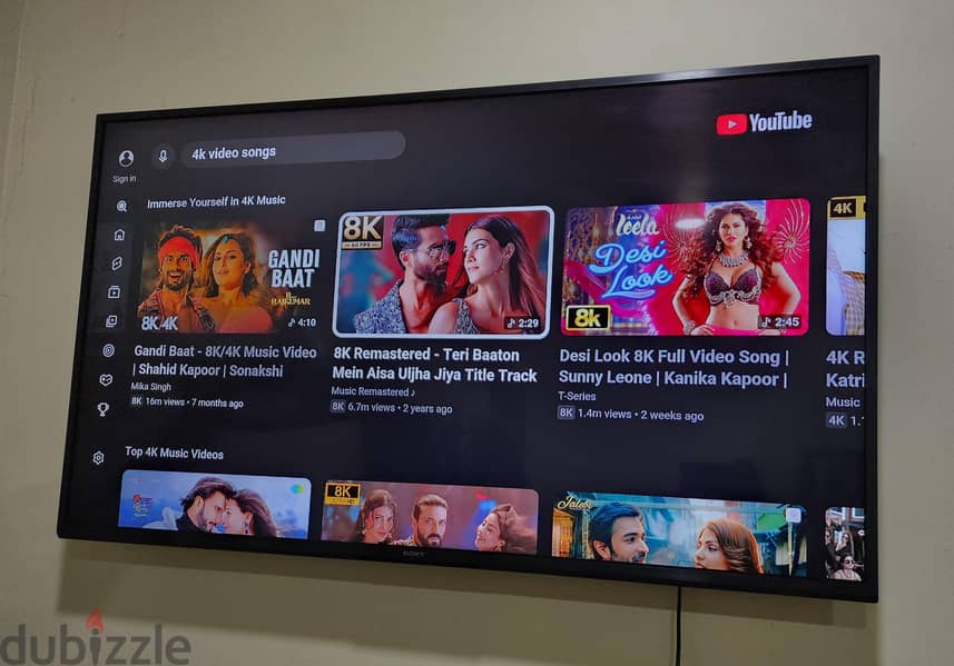 sony 55 inch smart 4k ULTRA google tv for sale 3