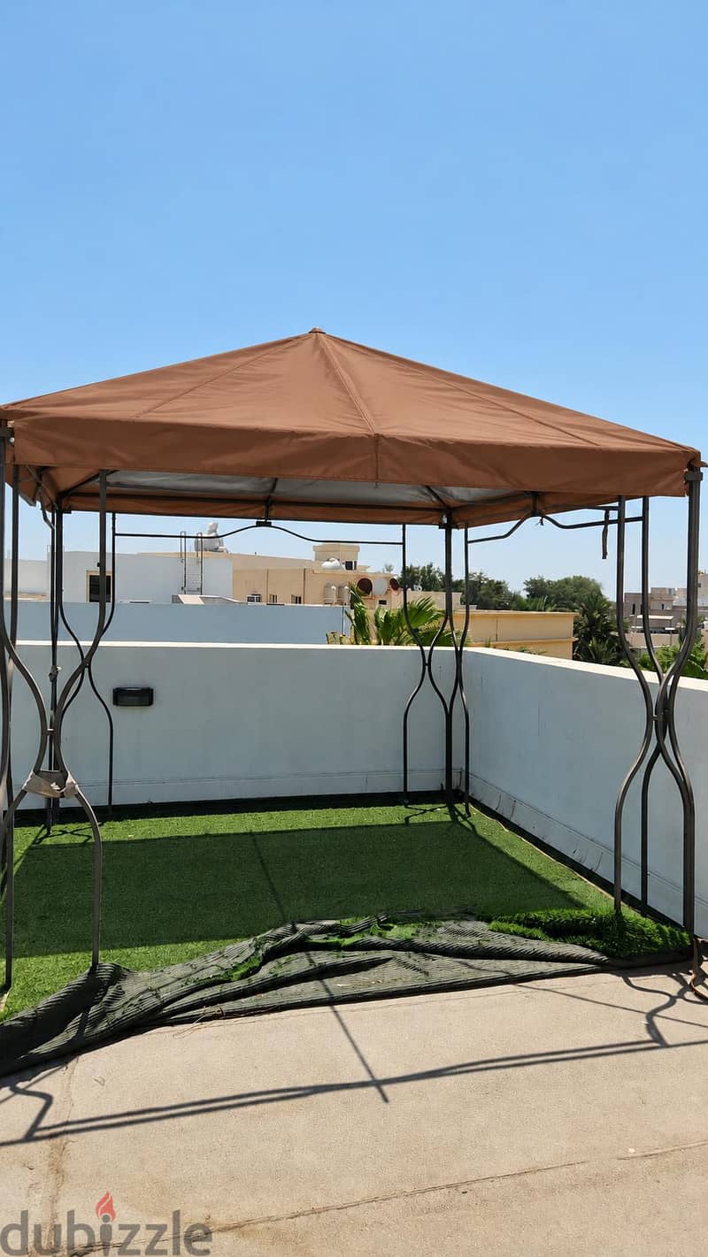 tent with its canopy 2