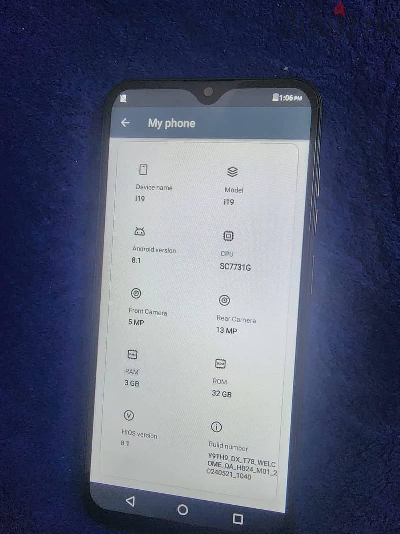 comon i19 mobile note using 2