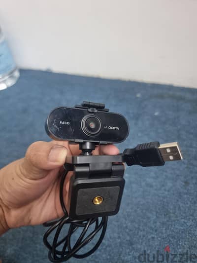 Dicota Full HD Webcam PRO Plus Black