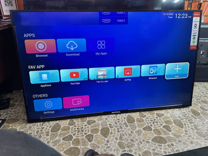 Supra tv smart 65 inch very good condition 3