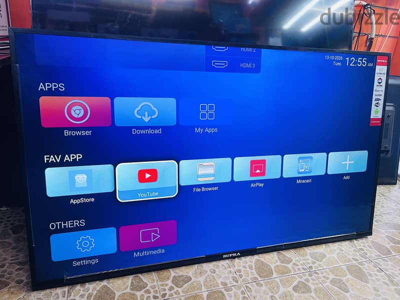 Supra smart tv 65” 3