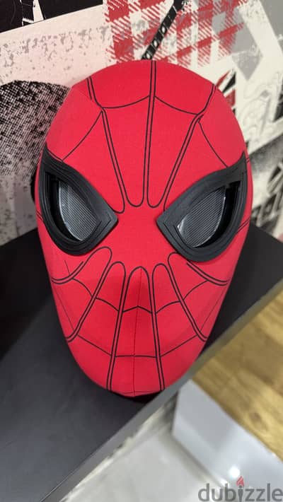 Spider man remote mask Light eyes with remote