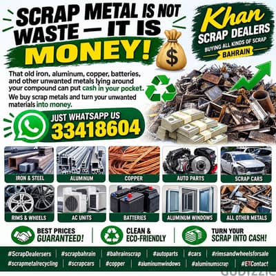 we are buying all kinds of Scrap