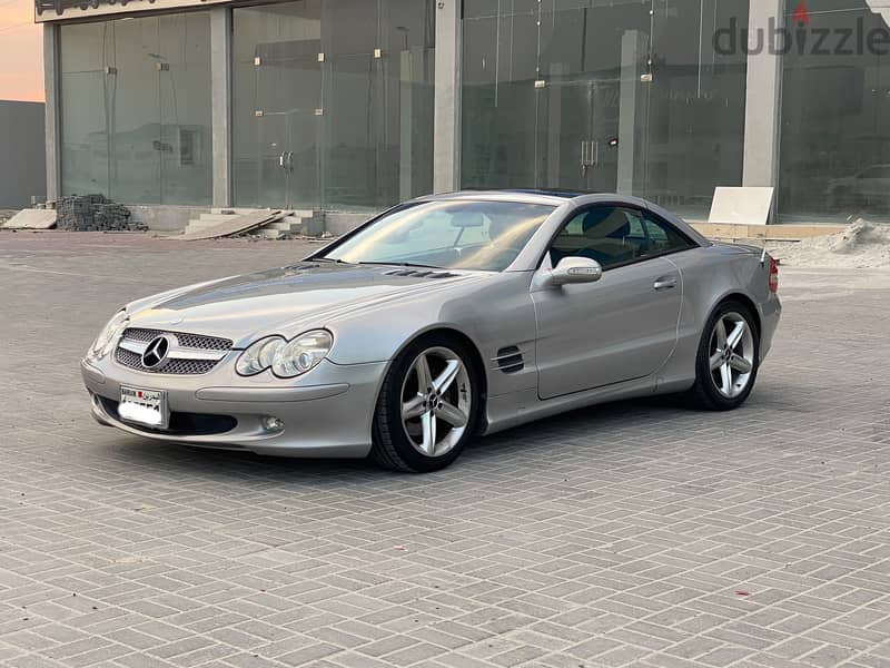 Mercedes-Benz SL 500 2003 Silver 1