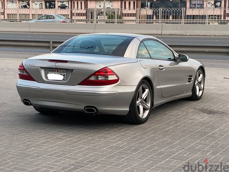 Mercedes-Benz SL 500 2003 Silver 6