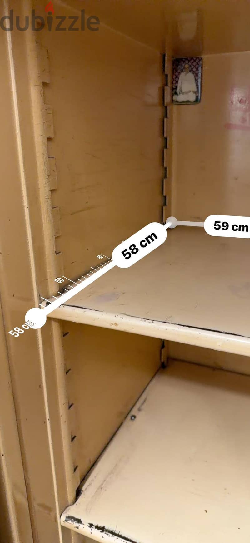 Used Metal Storage Locker - Excellent condition 2