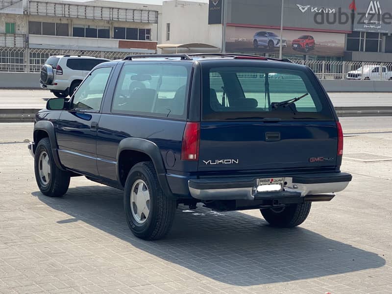 GMC Yukon 1998 Blue 7