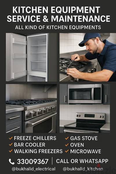 service and maintenance and new equipment