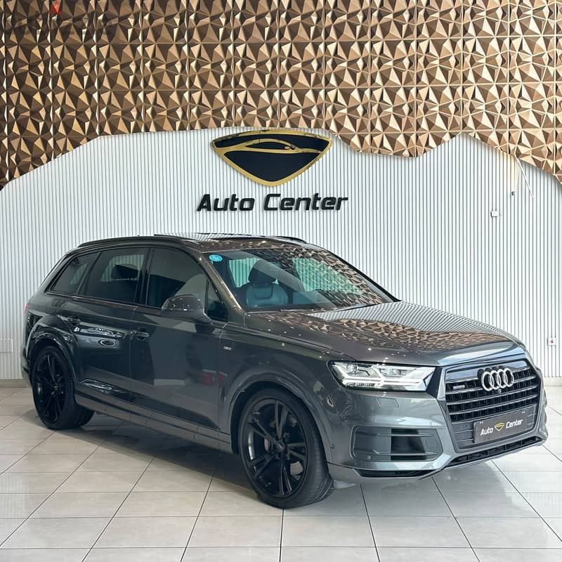 AUDI Q7 S-LINE QUATTRO 2019 GREY 1