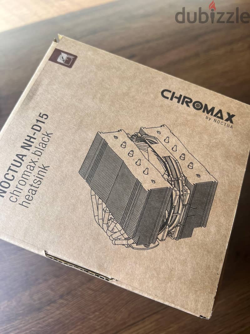 Noctua NH-D15 chromax. black CPU Air Cooler 4