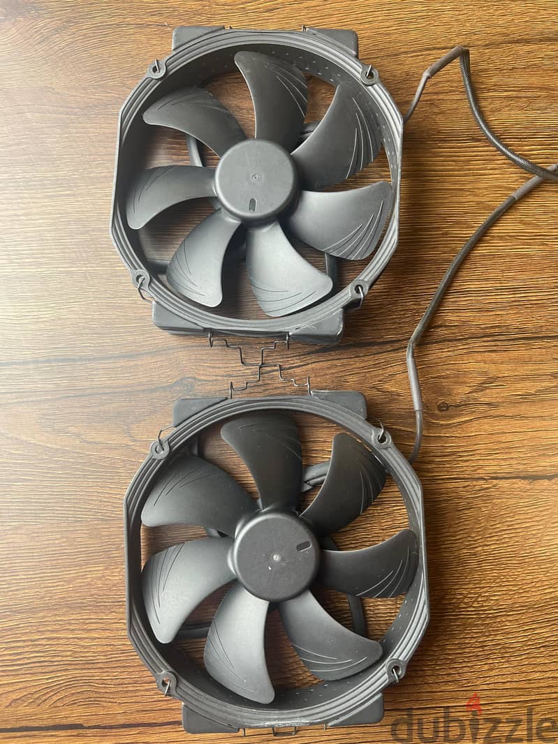 Noctua NH-D15 chromax. black CPU Air Cooler 6
