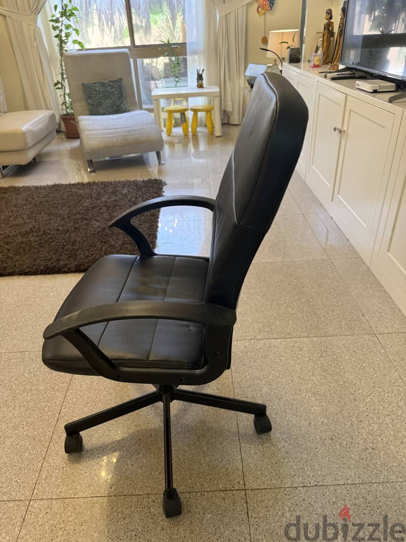 IKEA TORKEL High-Back Office Chair – Black 2