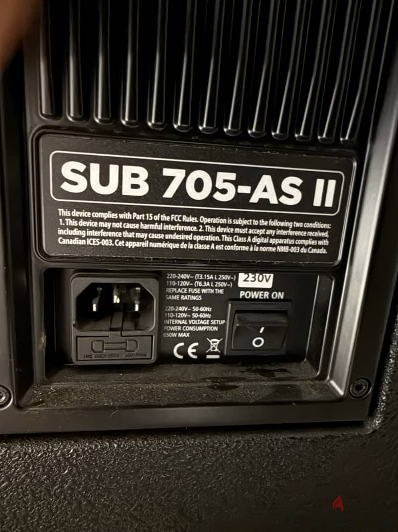 Professional Yamaha + RCF Sound System 1