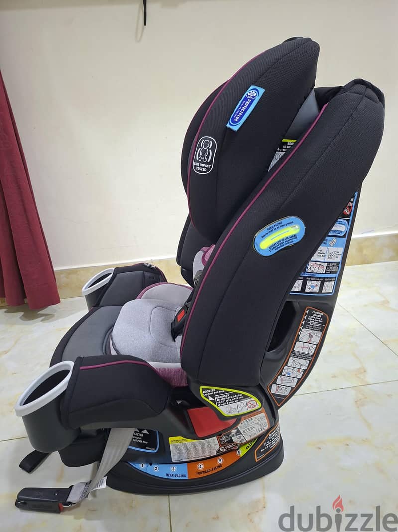 مقعد سيارة للاطفال جراكو(Graco 4Ever DLX 4-in-1) 1
