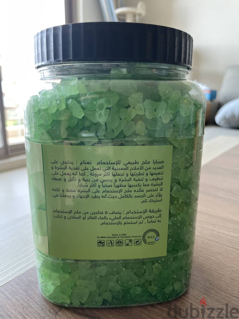 Mint bath salt 1