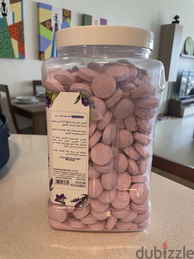 Foot tablets lavender 2