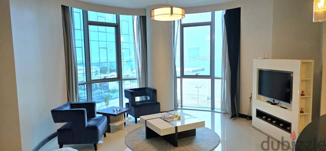 Sea View Luxury Studio in Fontana Towers - Juffair