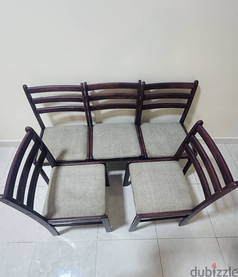 Dining Table with 5 chairs 2
