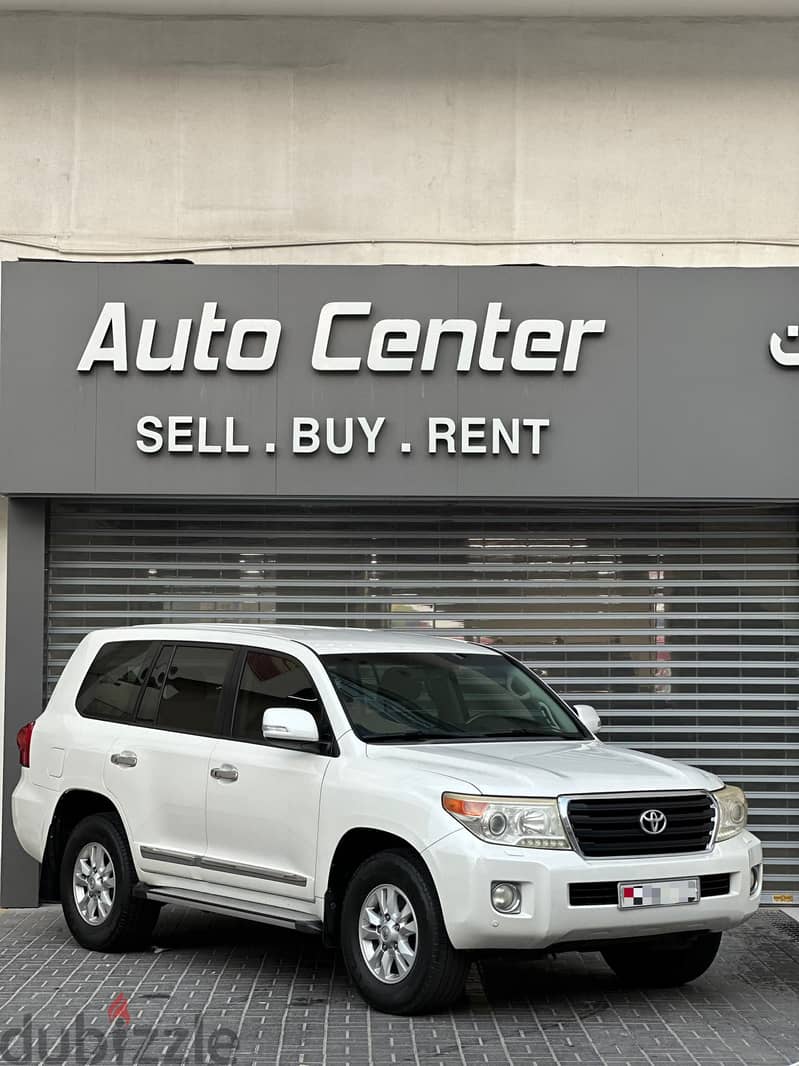 TOYOTA LAND CRUISER GXR V6 2012 WHITE 1