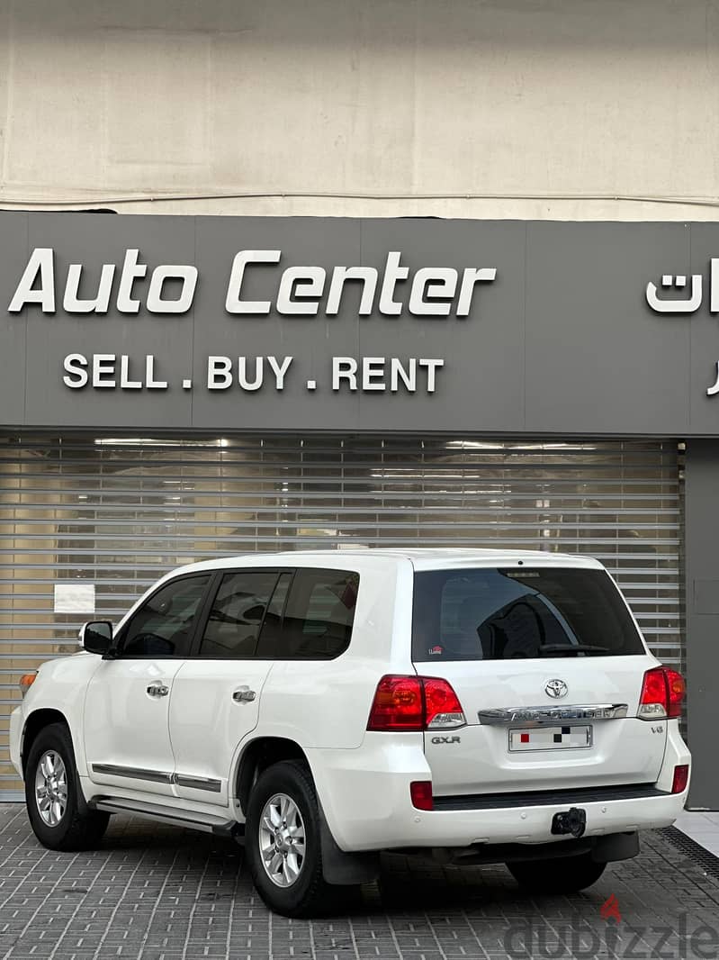TOYOTA LAND CRUISER GXR V6 2012 WHITE 2