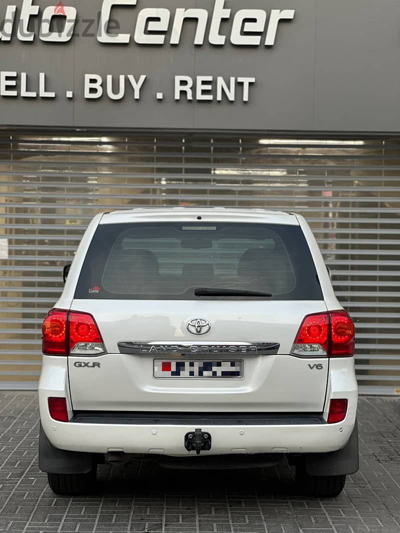 TOYOTA LAND CRUISER GXR V6 2012 WHITE 3