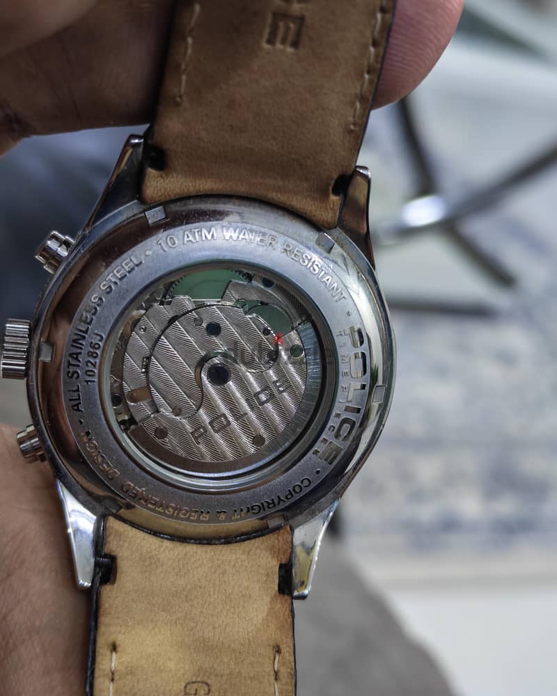 police automatic watch 2